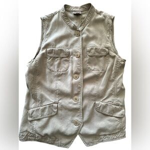 J Jill safari vest size small